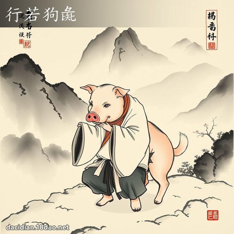 行若狗彘 配图