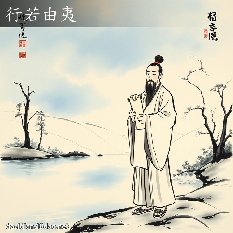 行若由夷 配图