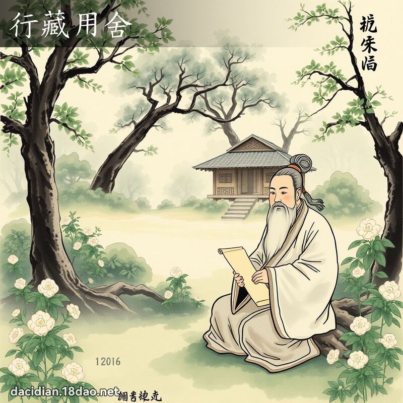 行藏用舍 配图