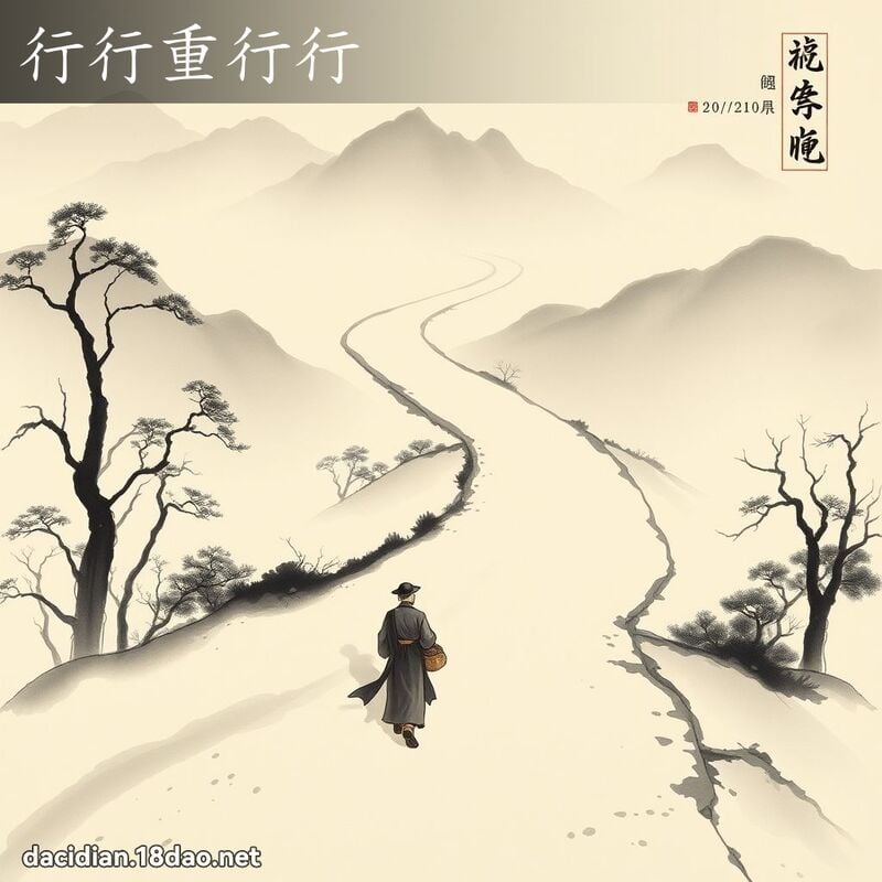 行行重行行 配图