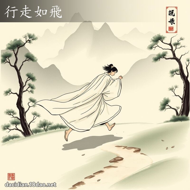 行走如飛 配图