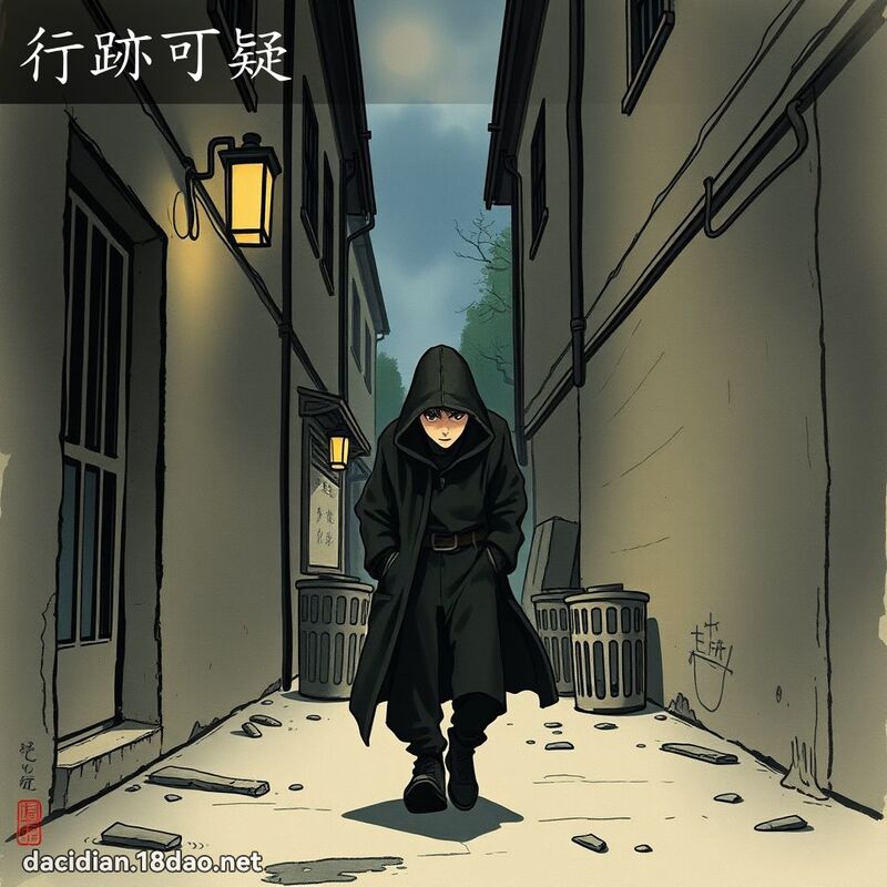 行跡可疑 配图