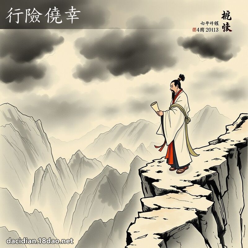 行險僥幸 配图
