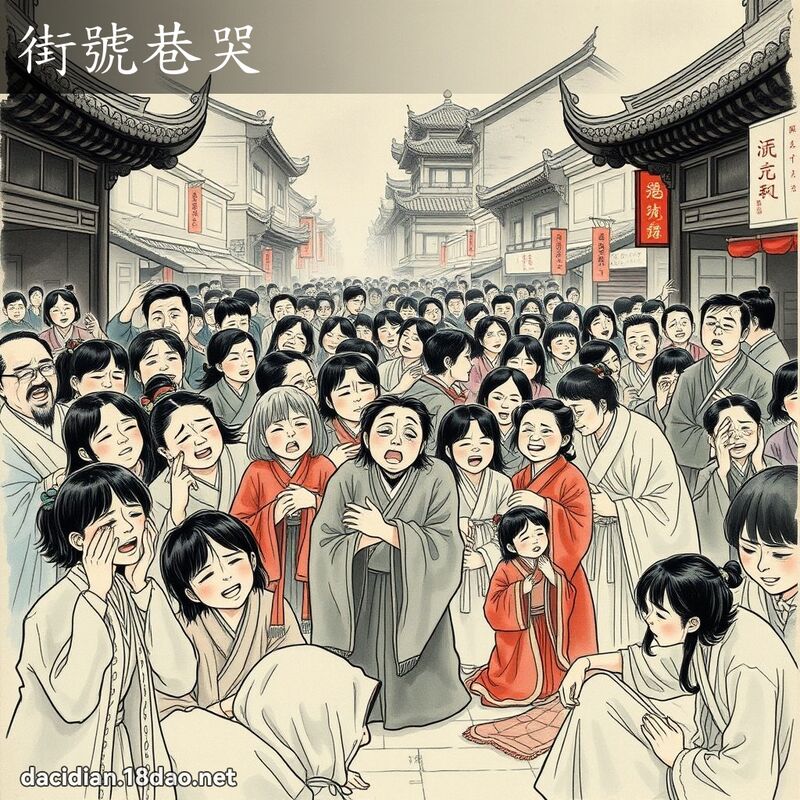 街号巷哭 配图