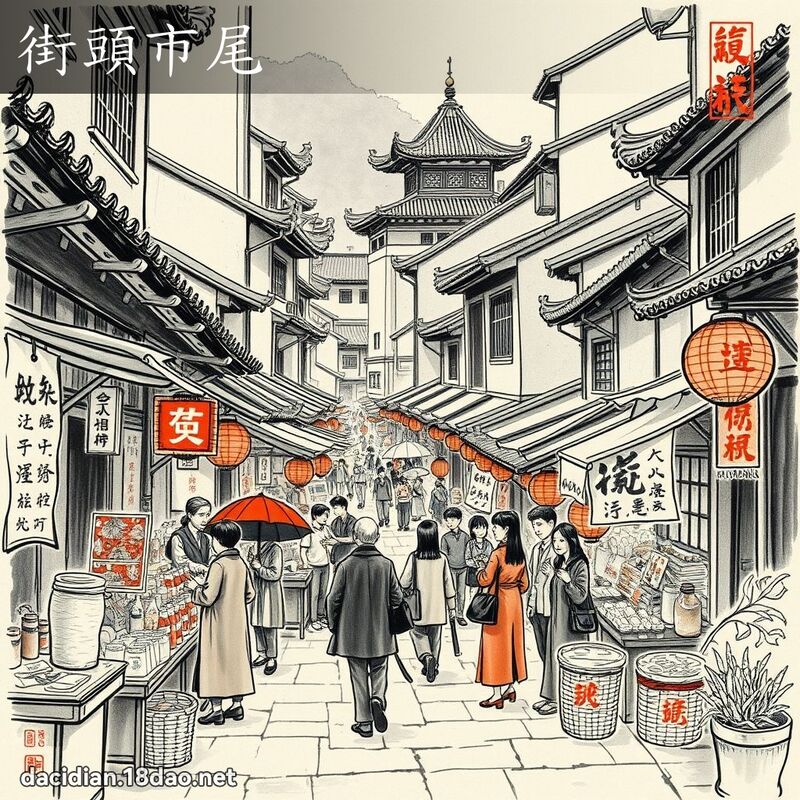 街头市尾 配图