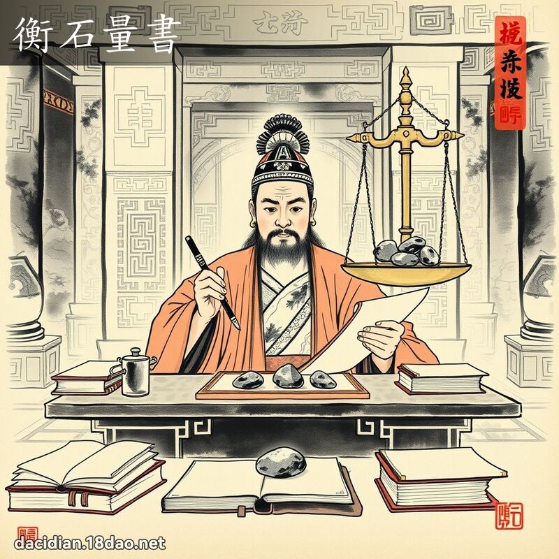 衡石量书 配图