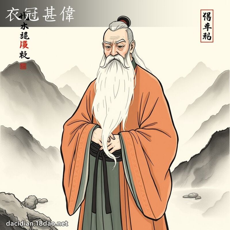 衣冠甚伟 配图