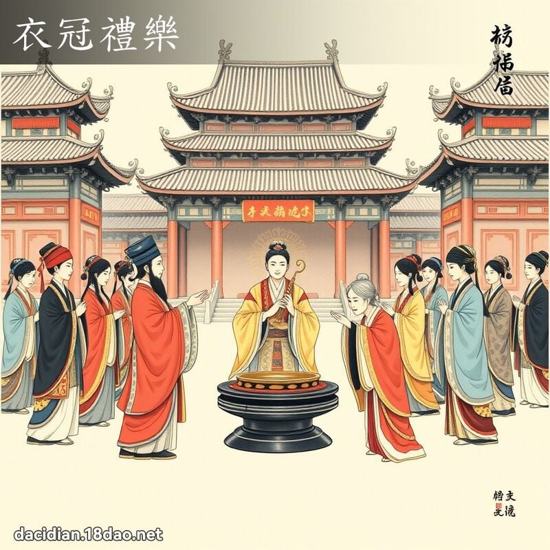 衣冠礼乐 配图