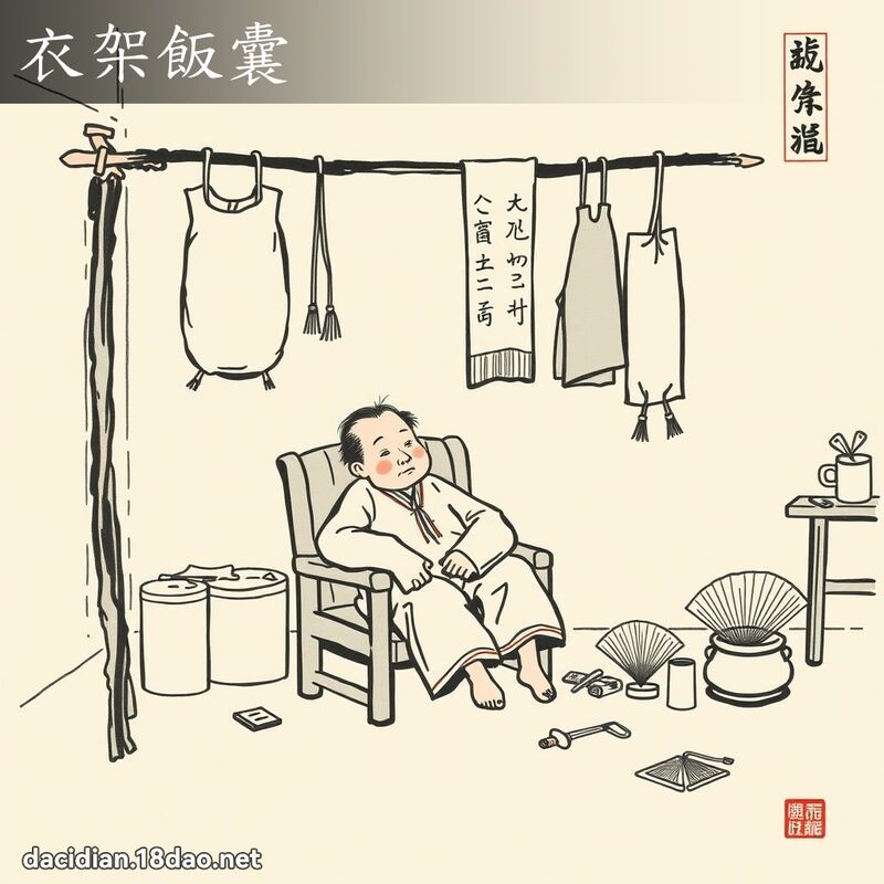 衣架饭囊 配图