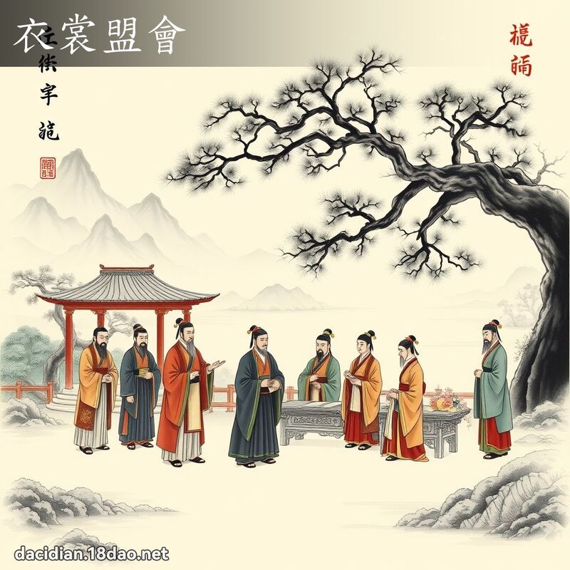 衣裳盟会 配图