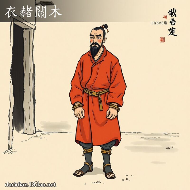 衣赭关木 配图