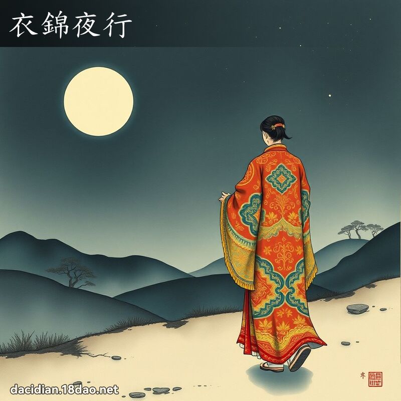 衣锦夜行 配图