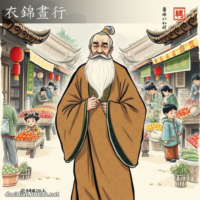 衣锦昼行 配图