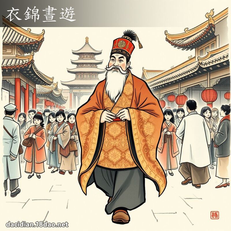 衣锦昼游 配图