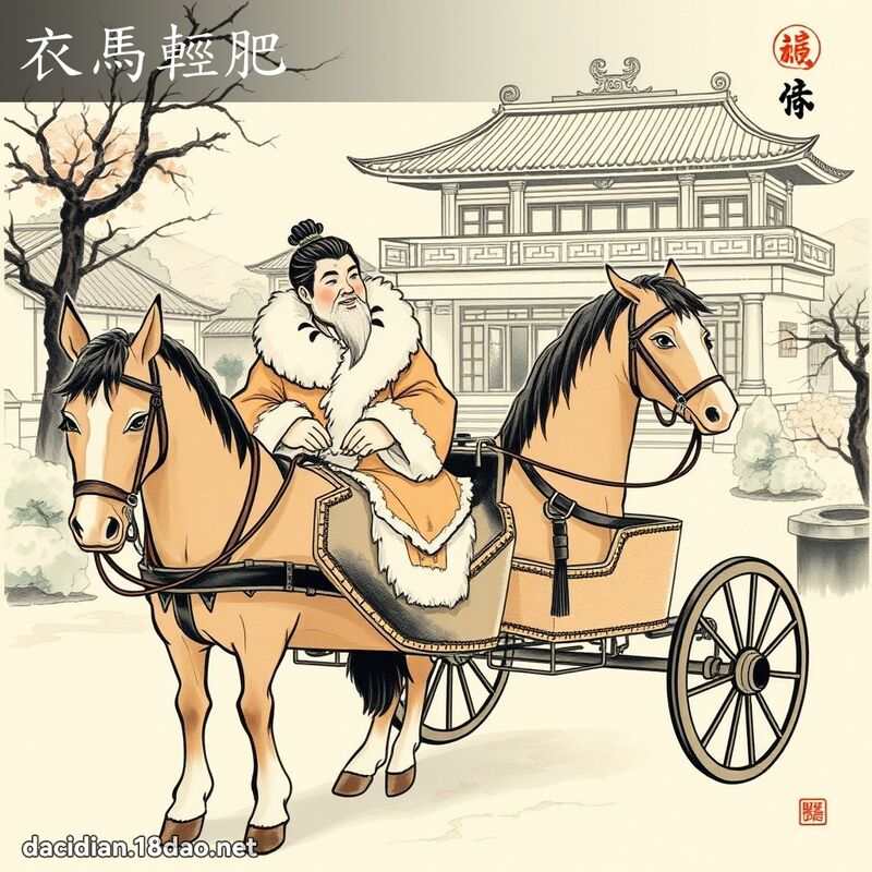 衣马轻肥 配图