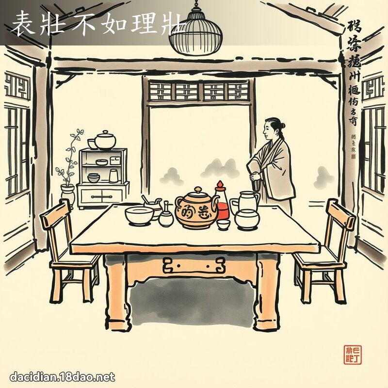 表壮不如理壮 配图
