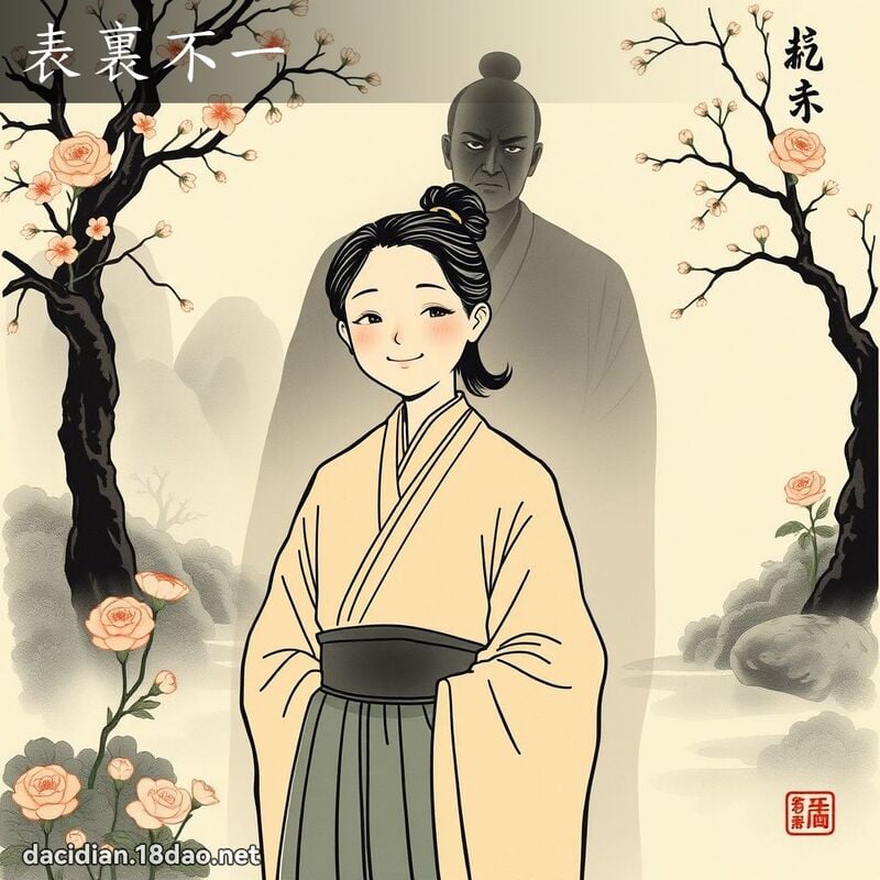 表裏不一 配图