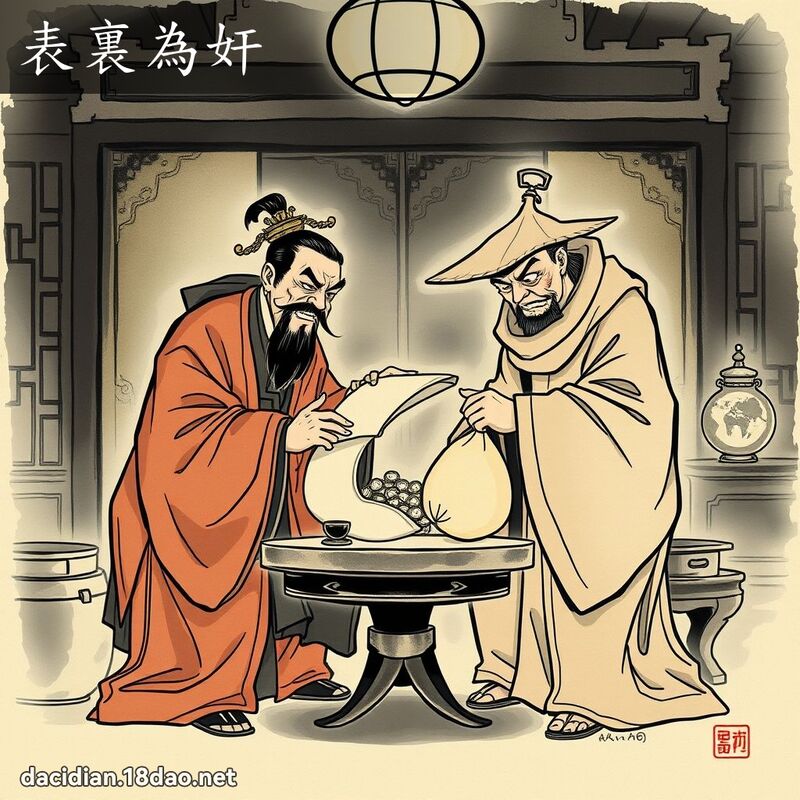 表裏为奸 配图