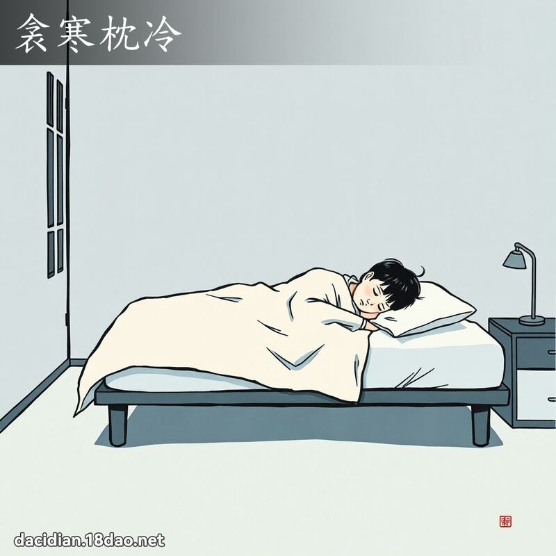 衾寒枕冷 配图