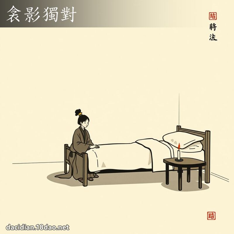 衾影独对 配图