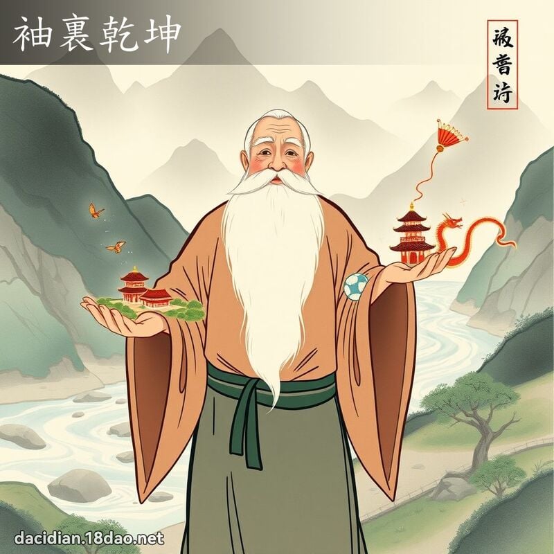 袖裏干坤 配图