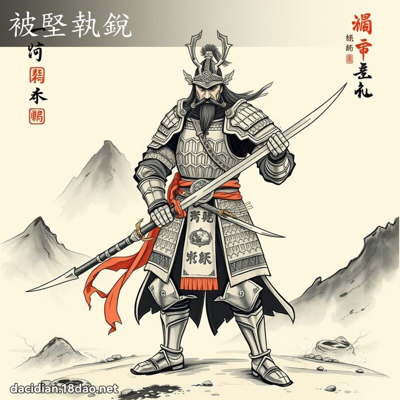 被坚执锐 配图