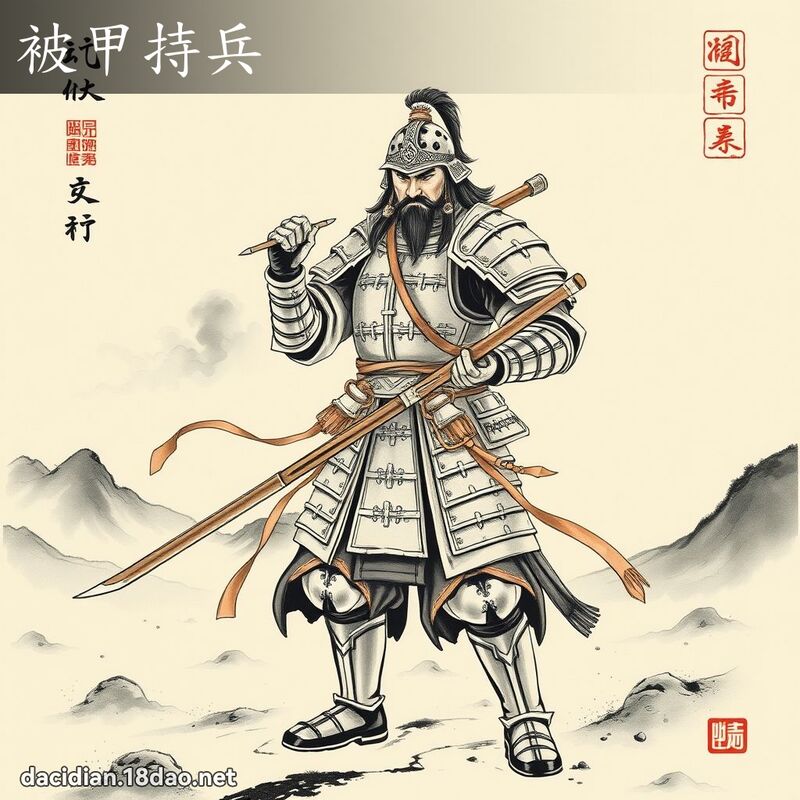 被甲持兵 配图
