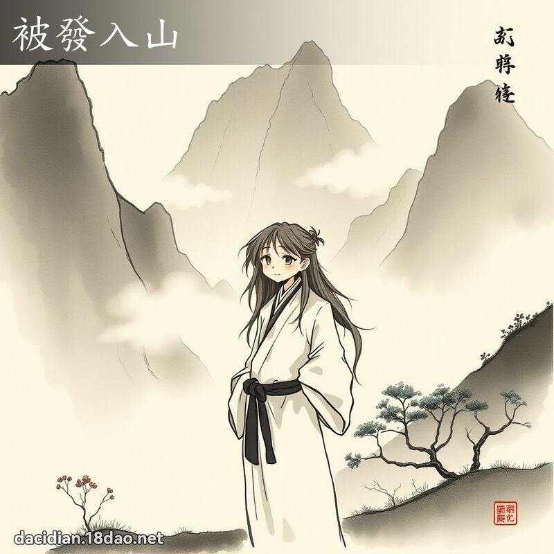 被发入山 配图