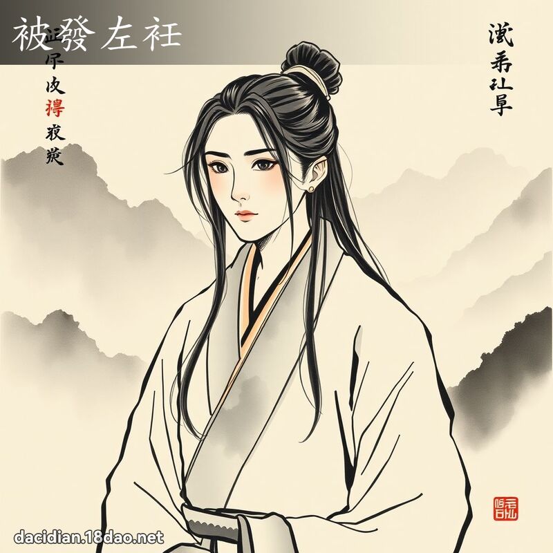 被发左衽 配图