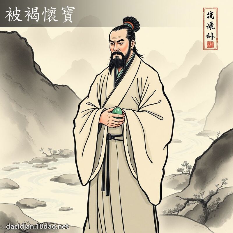 被褐怀宝 配图
