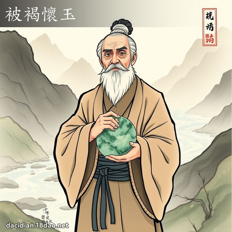 被褐怀玉 配图