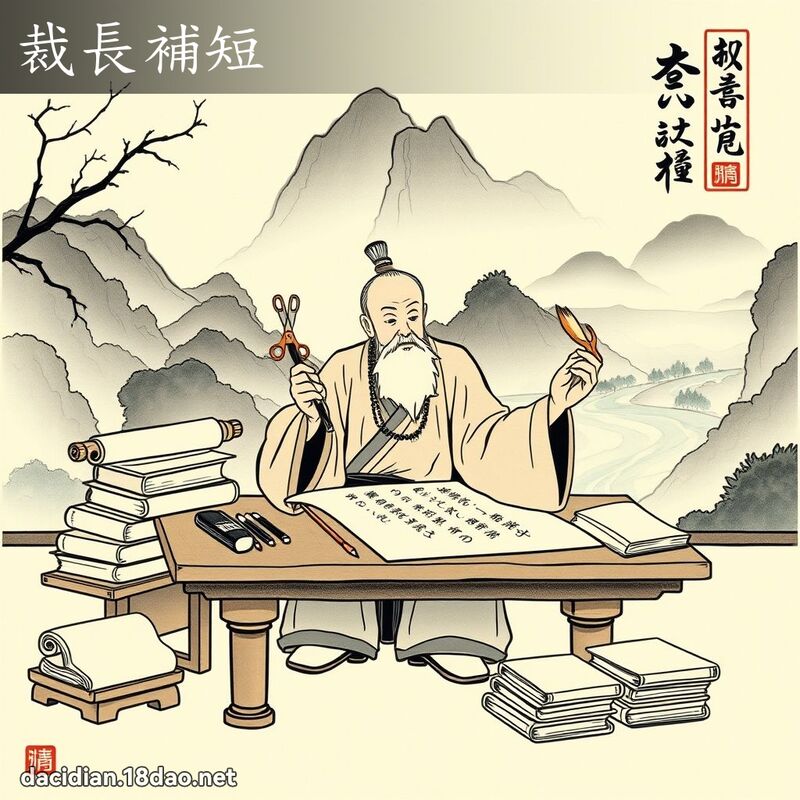 裁长补短 配图