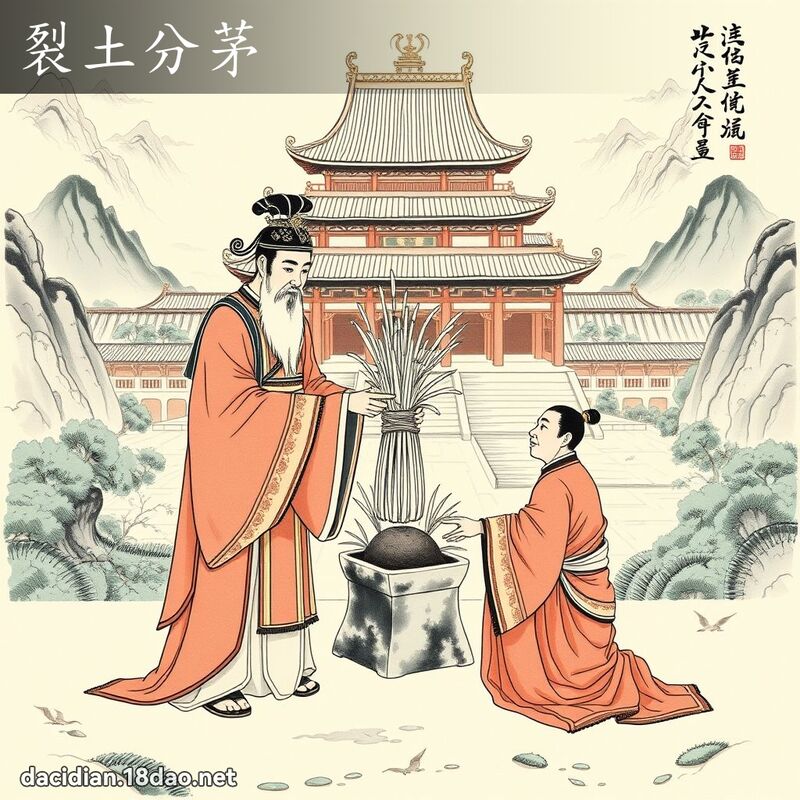 裂土分茅 配图