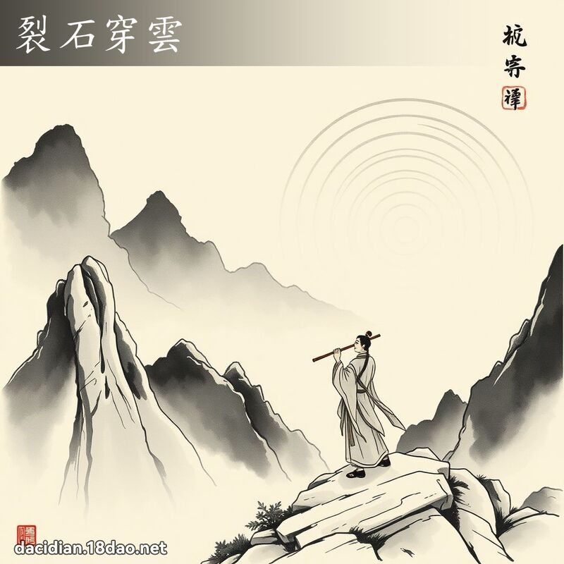 裂石穿云 配图