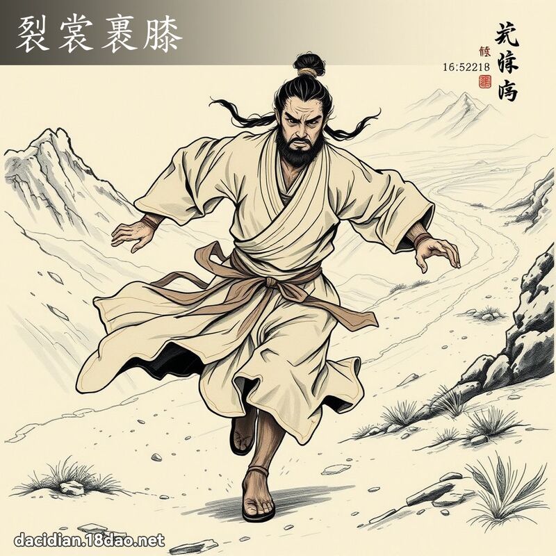 裂裳裹膝 配图