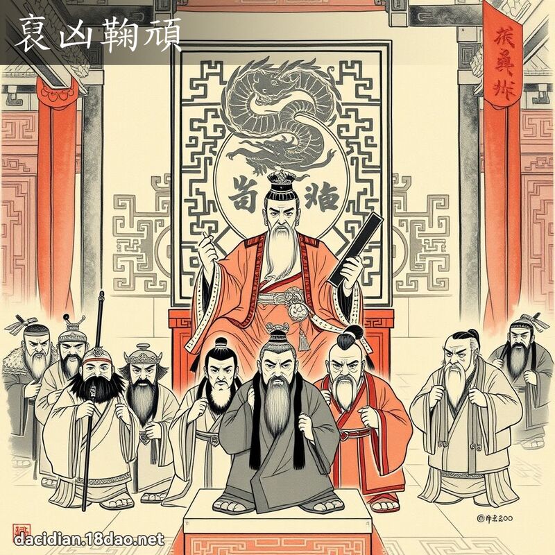 裒凶鞠顽 配图