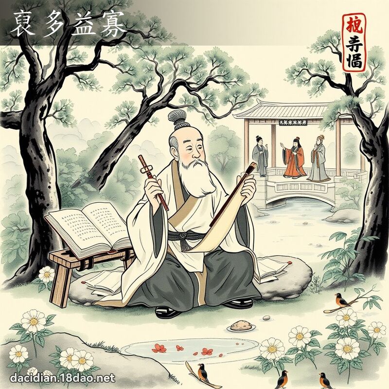 裒多益寡 配图