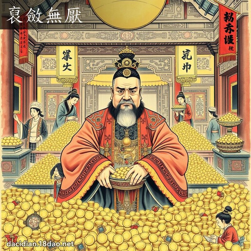 裒敛无厌 配图