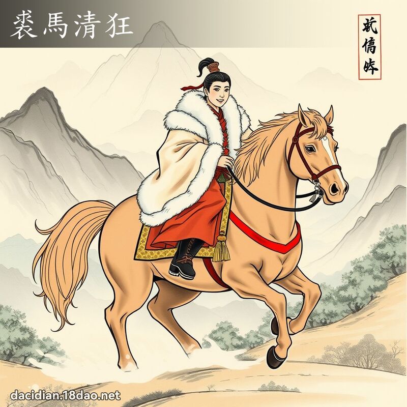 裘马清狂 配图