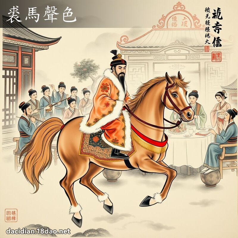裘马声色 配图