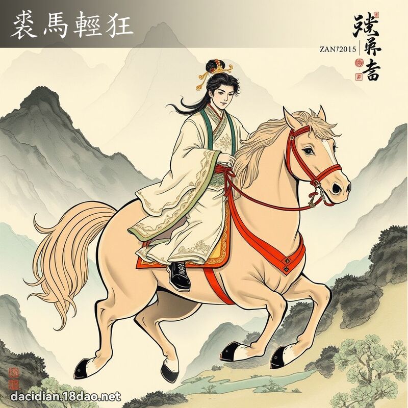 裘马轻狂 配图