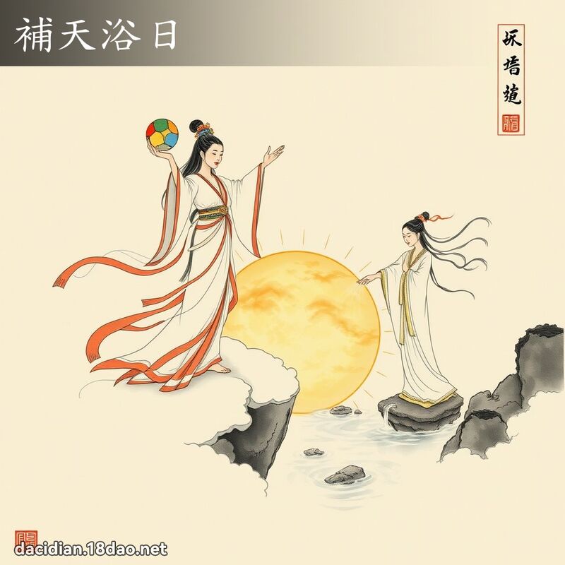 补天浴日 配图