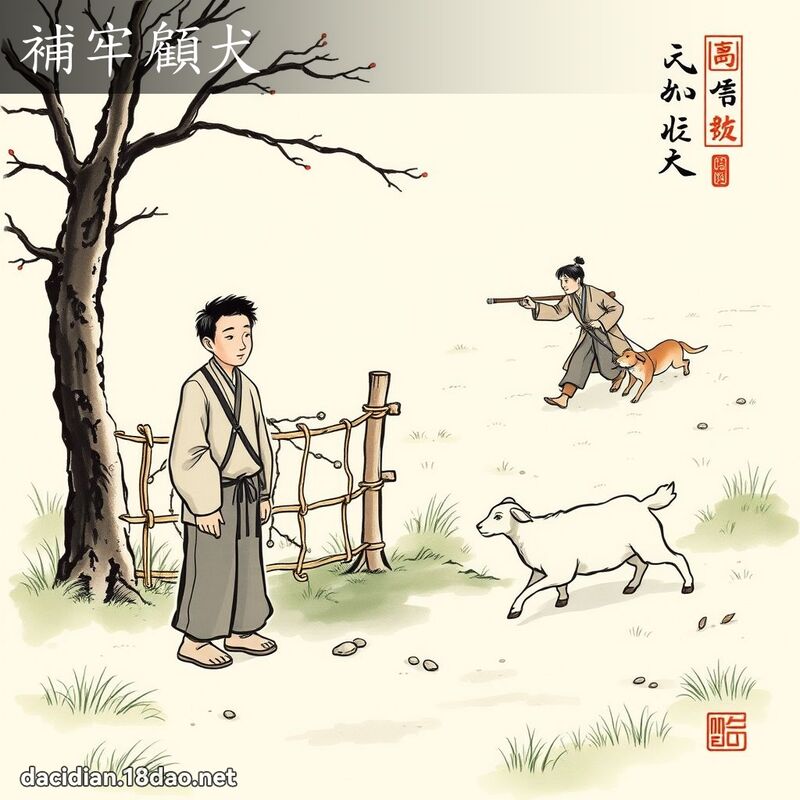 补牢顾犬 配图