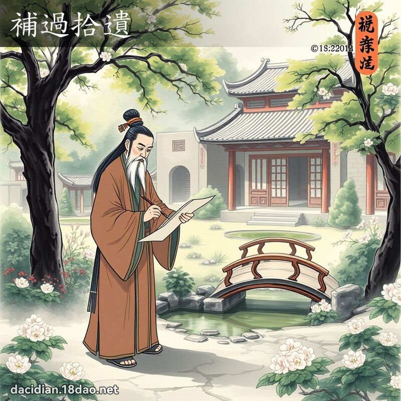 补过拾遗 配图
