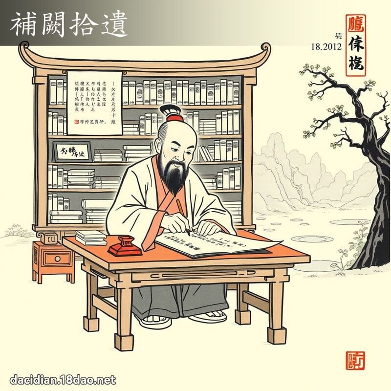 补闕拾遗 配图