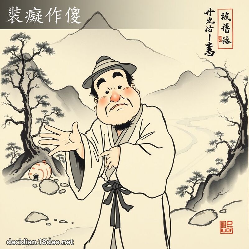 装痴作傻 配图
