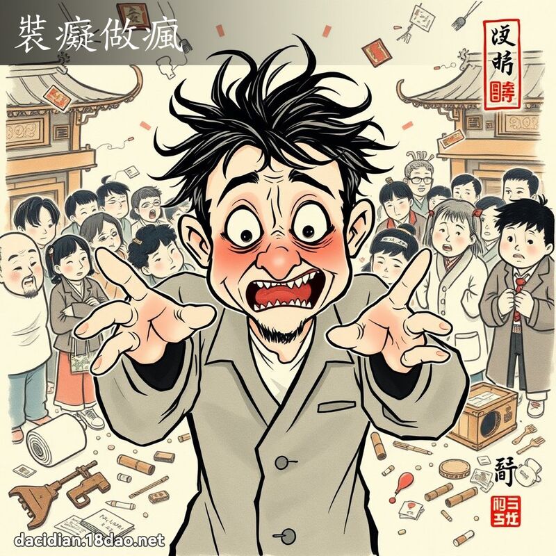 装痴做疯 配图