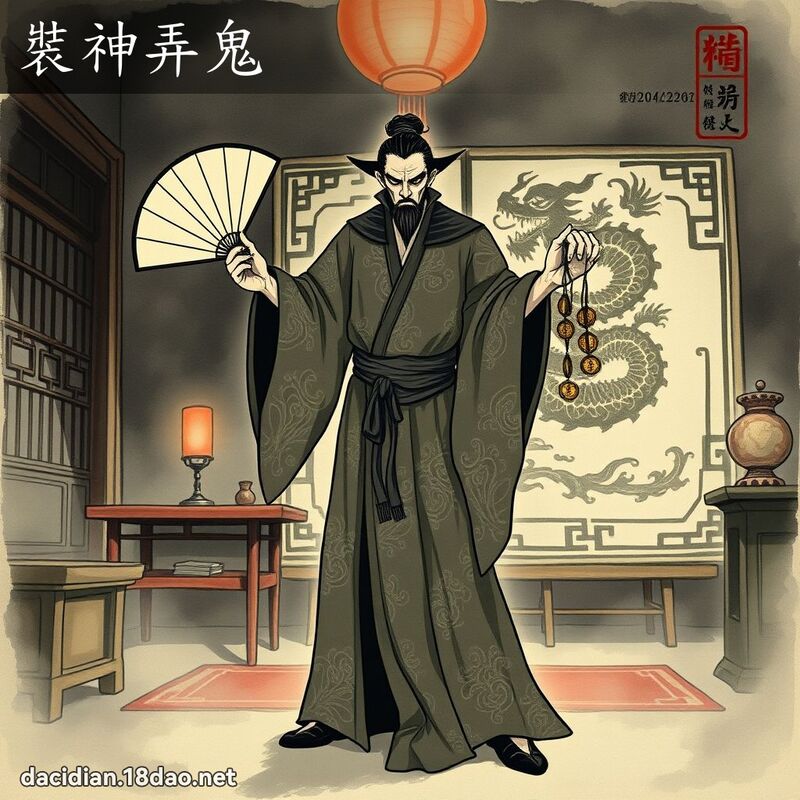 装神弄鬼 配图