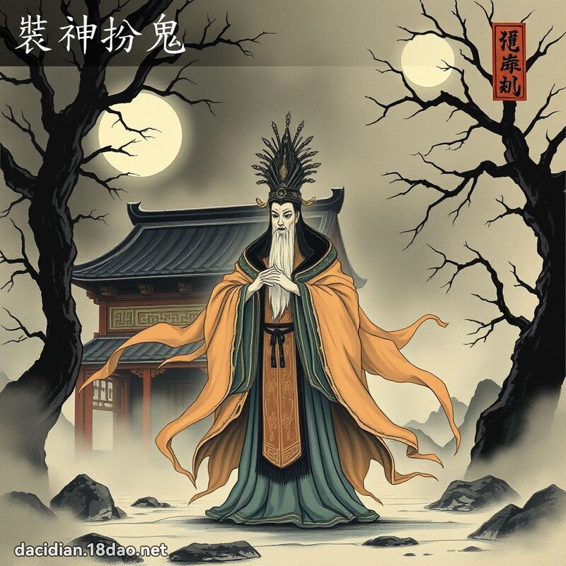 装神扮鬼 配图