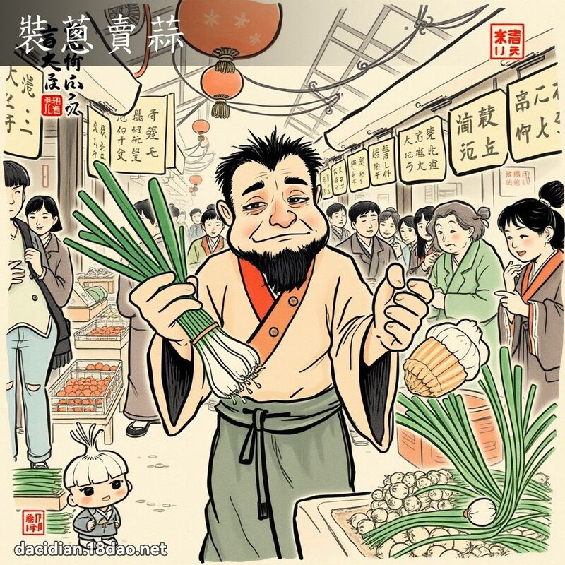 装葱卖蒜 配图
